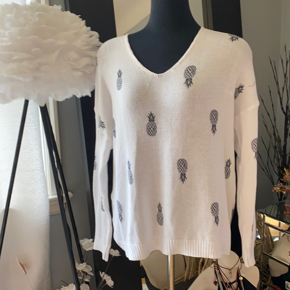 Summer pineapple sweater